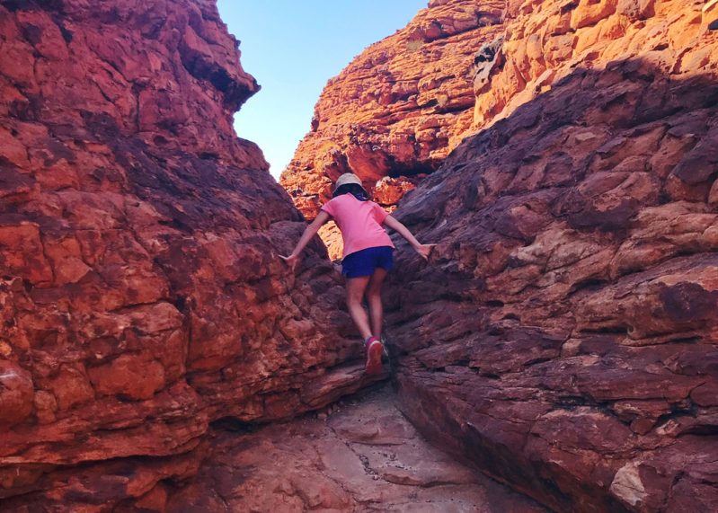 Kings Canyon Rim Walk is a Climb