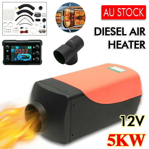 Our 5KW Diesel Heater from eBay for Our Jayco Swan Camper Trailer