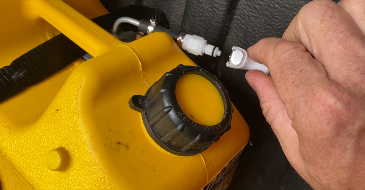 Diesel Heater Fuel Line Quick Disconnect Installation and Review