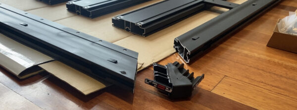 Corner Pieces and End Plank and Side Plank of Rola Titan Tray