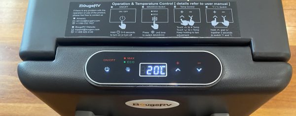 BougeRV 50L Car Fridge Freezer - Room Temperature