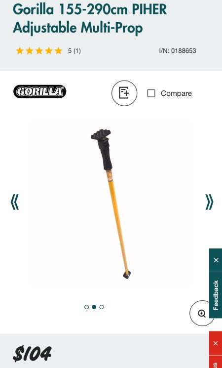 Gorilla Adjustable Multi-Prop