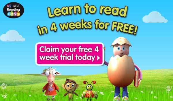 Reading Eggs 4 Weeks Free Trial