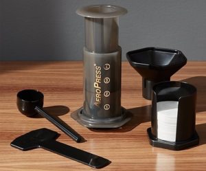 Making Coffee in a Caravan - Aeropress