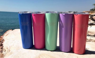 Love Your Travels Slimline Insulated Travel Mug