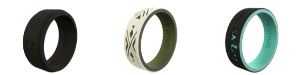 Qalo Silicon Wedding Rings - Perfect for Caravanning