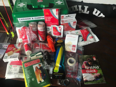 Things to buy for a new caravan - Caravan First Aid Kit