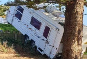  Caravan park etiquette - if you offer to help reverse some people get offended 