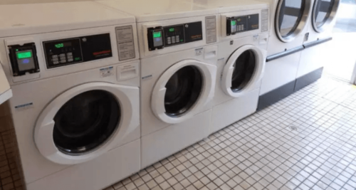 Washing Clothes While Caravanning - Caravan Park Laundromat