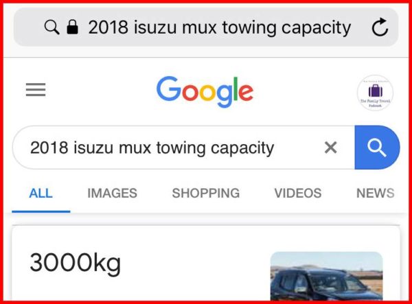 How Much Weight Can My Car Legally Tow - Isuzu MU-X