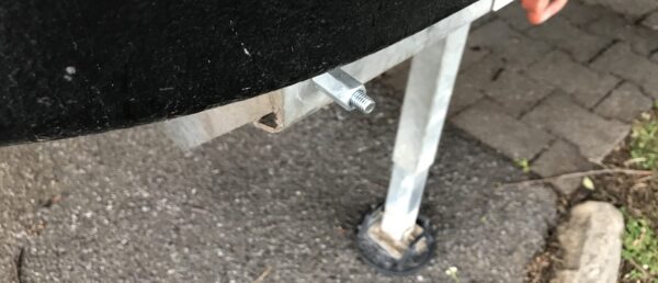 Using M8 Couplers to Attach Jayco Bed End Fly Poles - One On