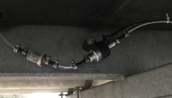 Diesel Heater Fuel Pump Wiring Connected Underneath Jayco Swan