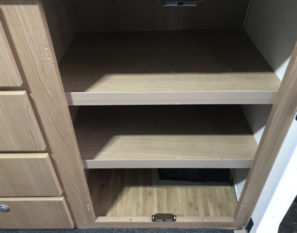 Fitting Magnetic Door Catches to Jayco Swan Entrance Dinette Cupboard - Top and Bottom