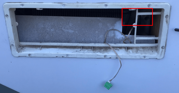 Attaching Heat Activated Thermo Switch to Fridge Pipe