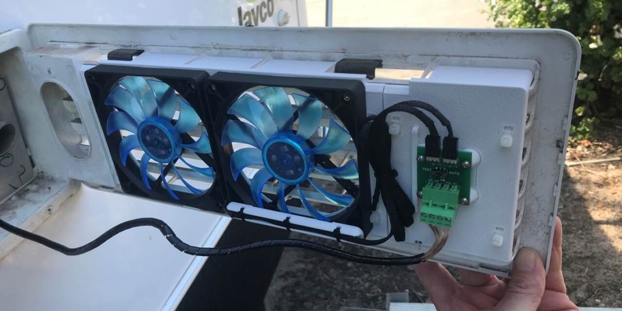 Fridge Fan Mod Kit Installation: Jayco Swan [Step-By-Step With Pictures]