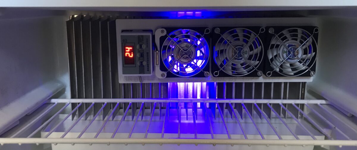 Klevakool Caravan Internal Fridge Fan Kit in Jayco Swan Camper Trailer - Thetford 3 Way Fridge