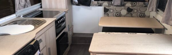 Jayco Chop N Serve in Jayco Swan Camper Trailer