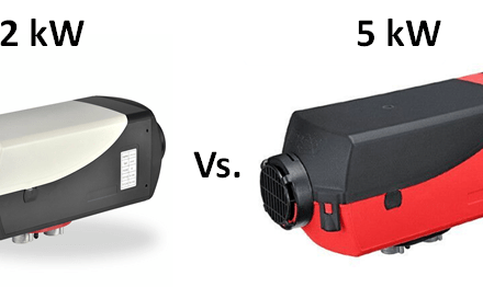 2kW vs 5kW Diesel Heater for Caravan or Camper [Pros and Cons]