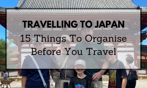 15 Things To Organise Before You Travel To Japan